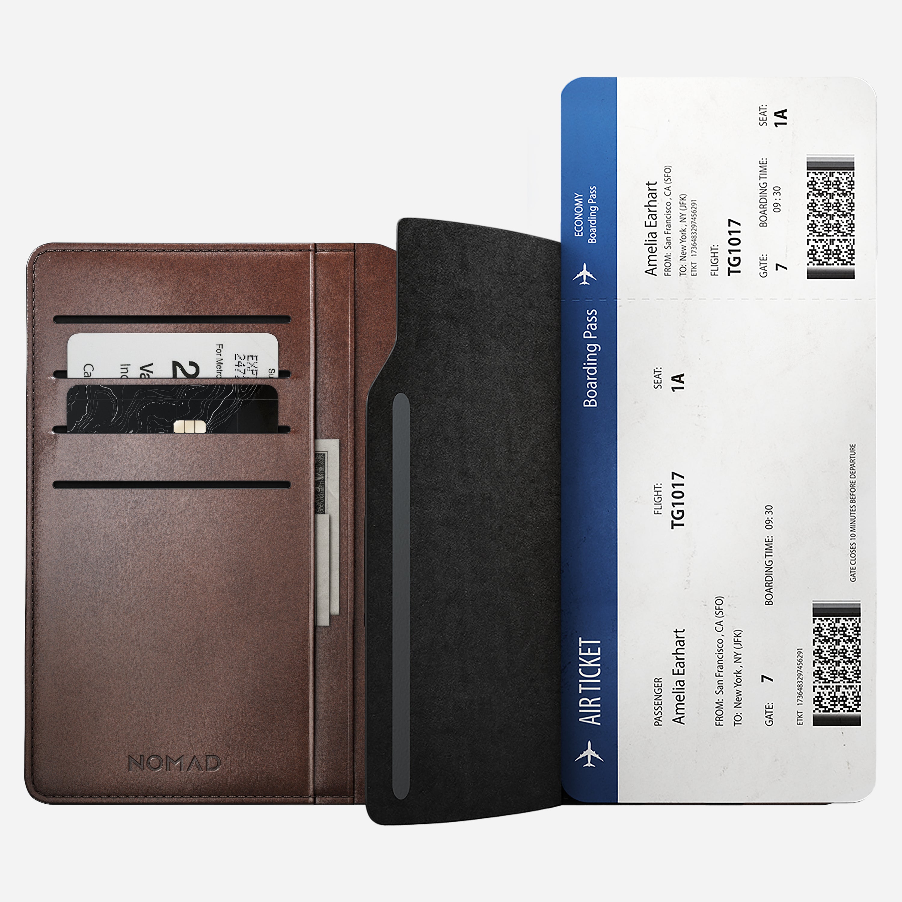 Passport Wallet - Pen Edition | Horween® - Storming Gravity