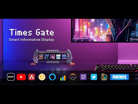 Times Gate | Pixel Art Informative Display