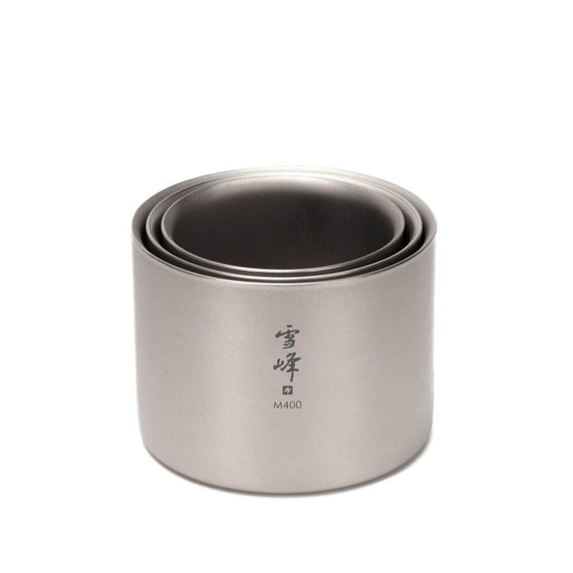 Ti-Double M200/M400 Stacking Mug - Storming Gravity