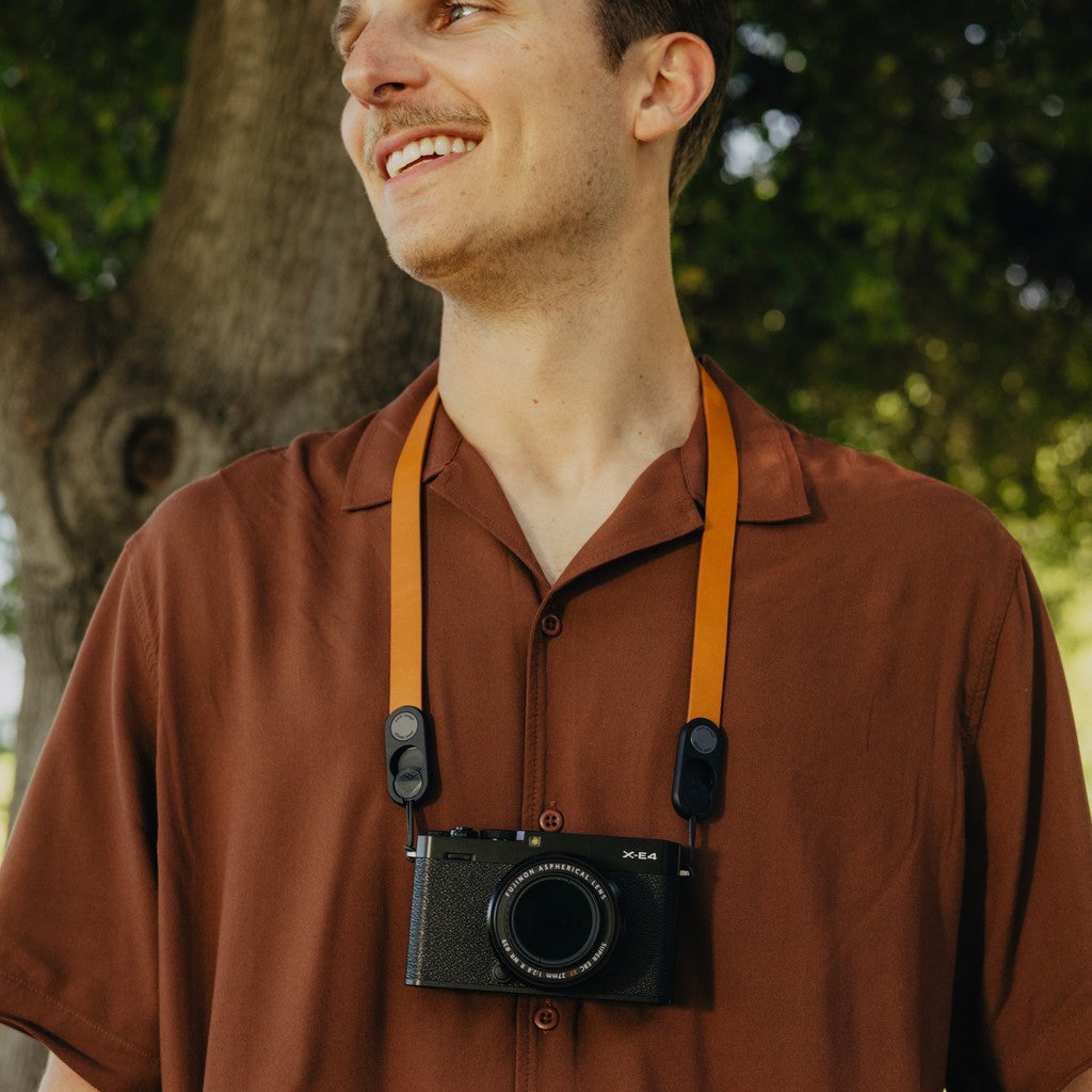 Form Leather Camera Strap - Storming Gravity