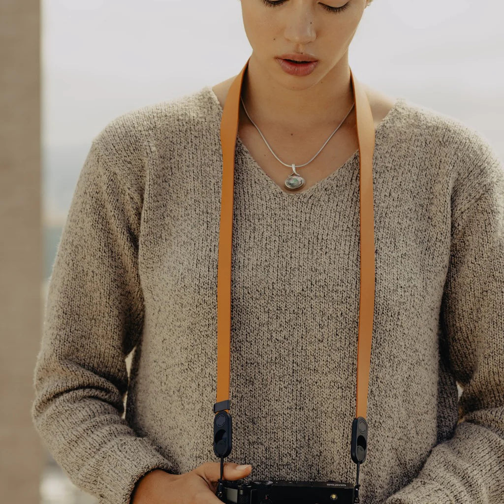 Form Leather Camera Strap - Storming Gravity