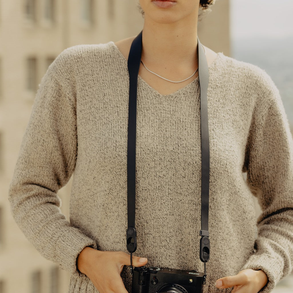 Form Leather Camera Strap - Storming Gravity