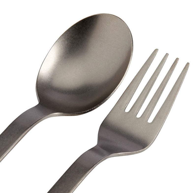 Titanium Fork & Spoon Set