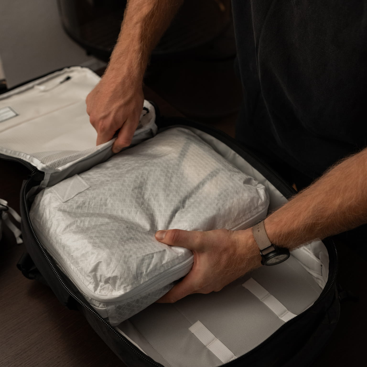 Transit Packing Cube 10L ULTRA packed inside CTB26
