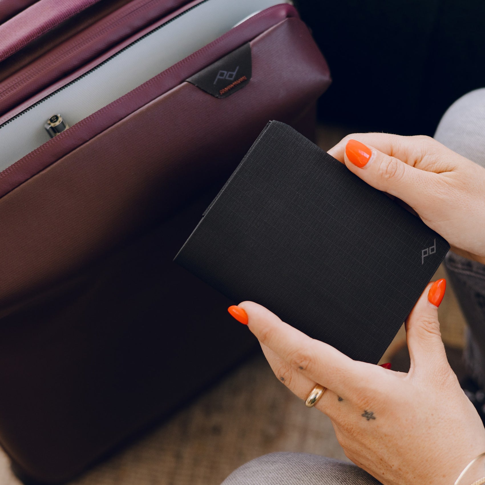 Passport Wallet - Storming Gravity