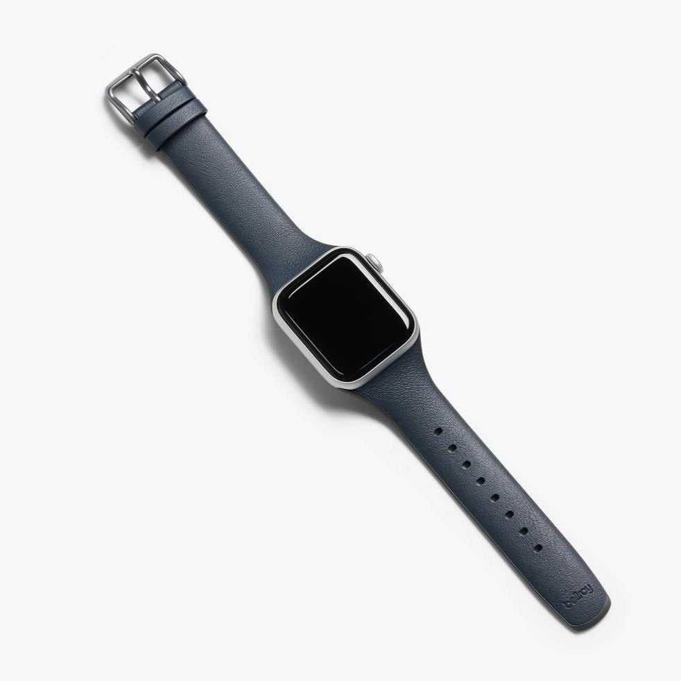 Bellroy Apple Watch Strap | Smooth Leather Band Strap - Storming Gravity