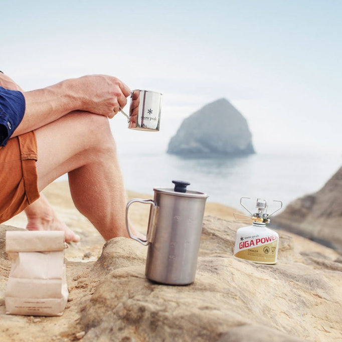 Titanium French Press - Storming Gravity