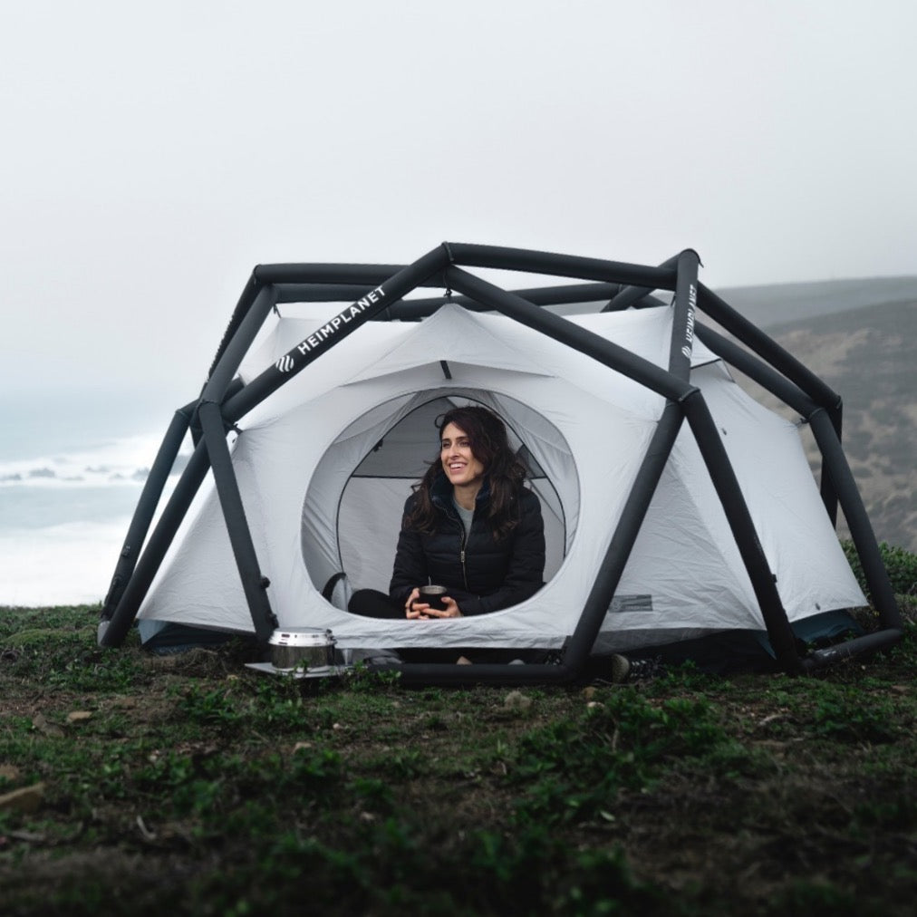 heimplanet tent The Cave Size:Women's XL XXL E Bike für type-outdoor-recreation Thanks to its inflatable