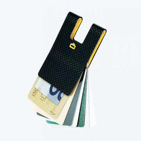 3C CARBON CARD CLIP Genuine Carbon Fiber - Storming Gravity