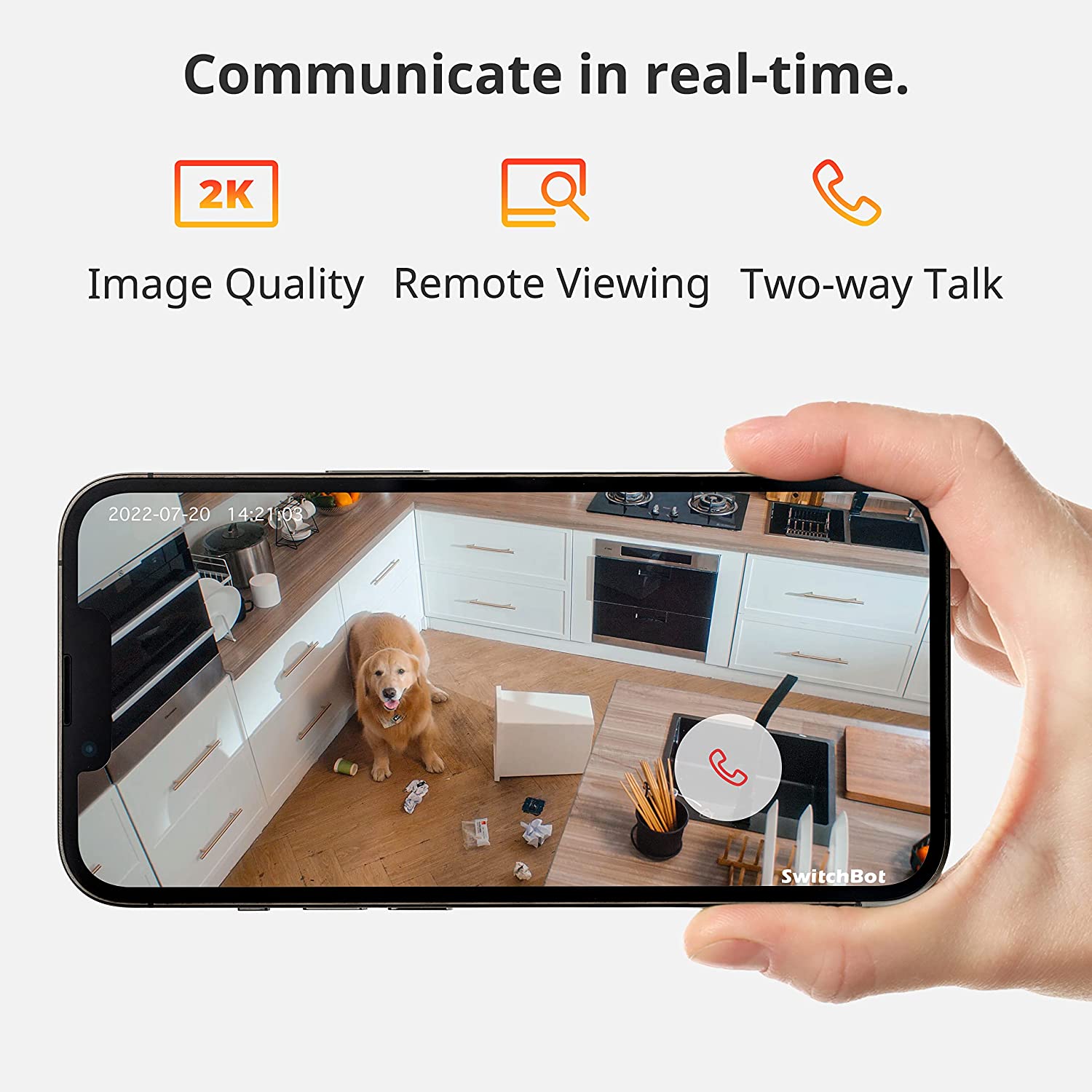 SwitchBot Pan/Tilt Cam 2K - Storming Gravity