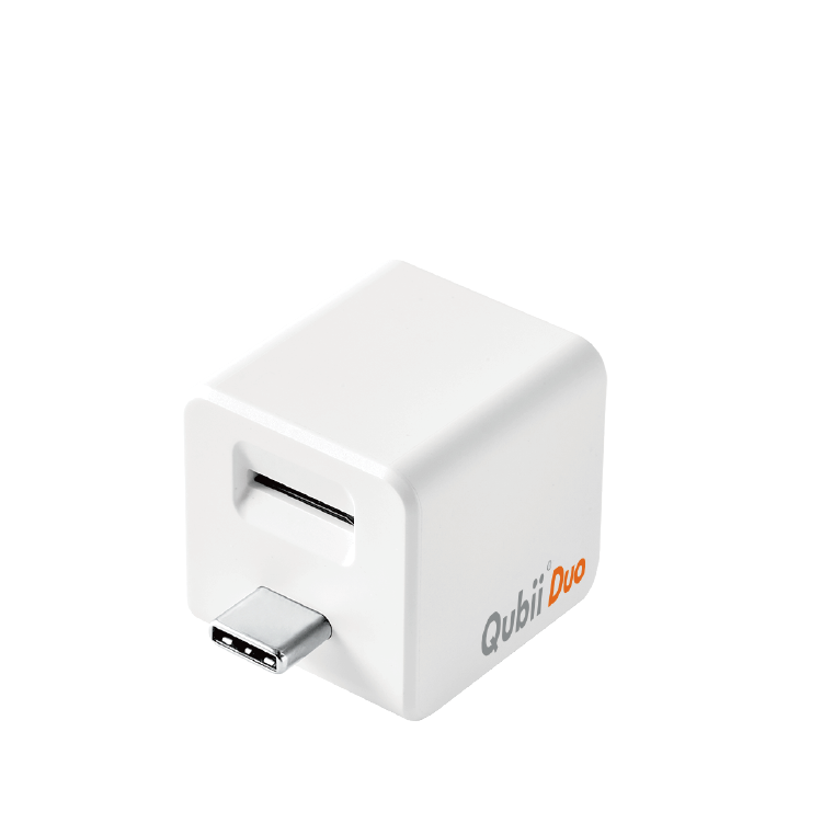 Qubii Duo : Ultra Fast Advanced Auto-Backup Device (Compatible with iOS & Android) - Storming Gravity