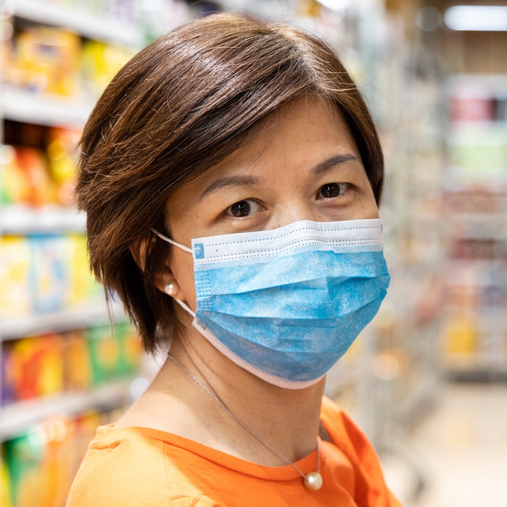 EGcare - 3-Ply Earloop Disposable Surgical Face Mask (50pcs Box) - SMT in Malaysia - Storming Gravity