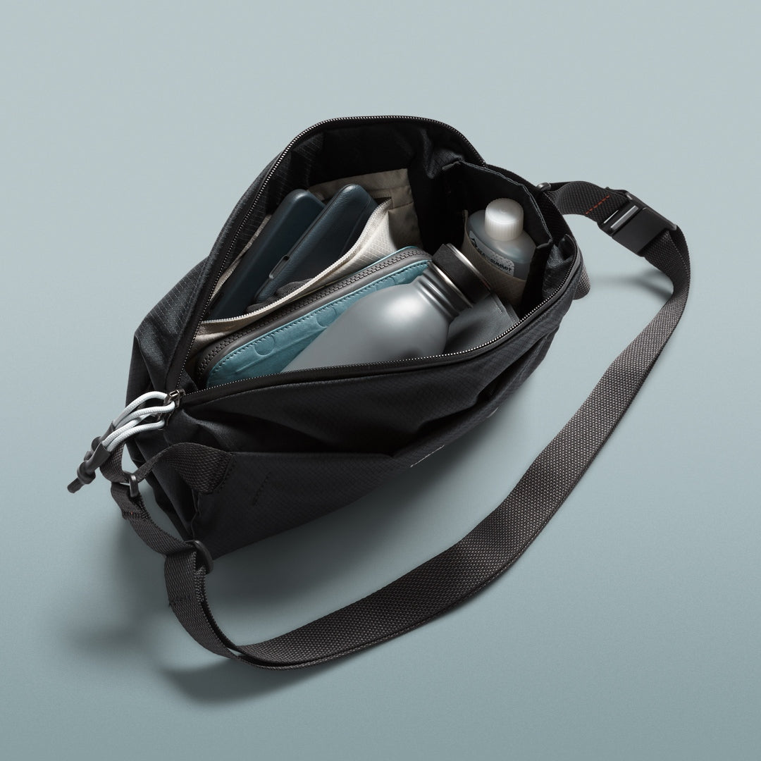 Bellroy Lite Sling | Lightweight Crossbody Technical Adventure Sling Bag - Storming Gravity