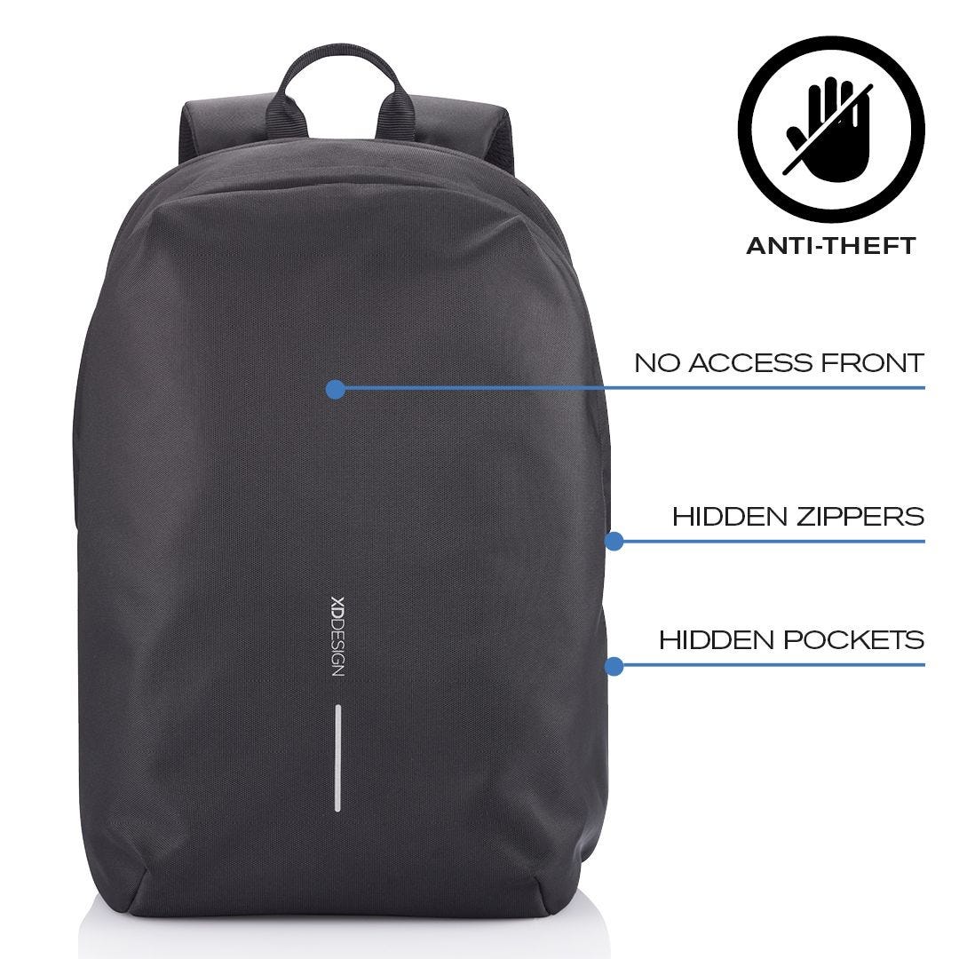 Bobby Soft Anti-theft Backpack - Storming Gravity