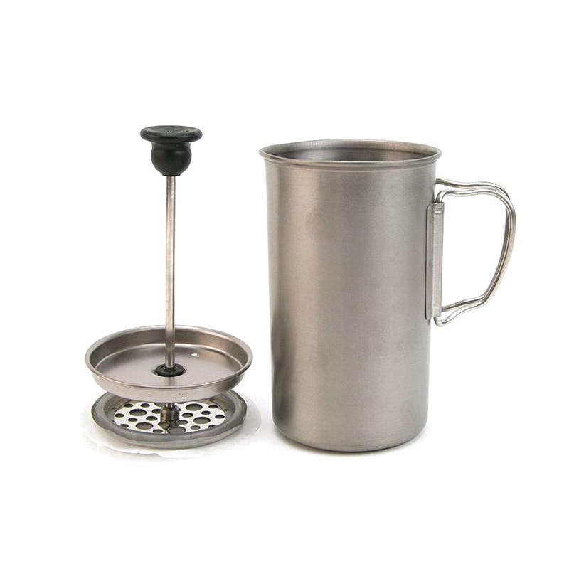 Titanium French Press - Storming Gravity