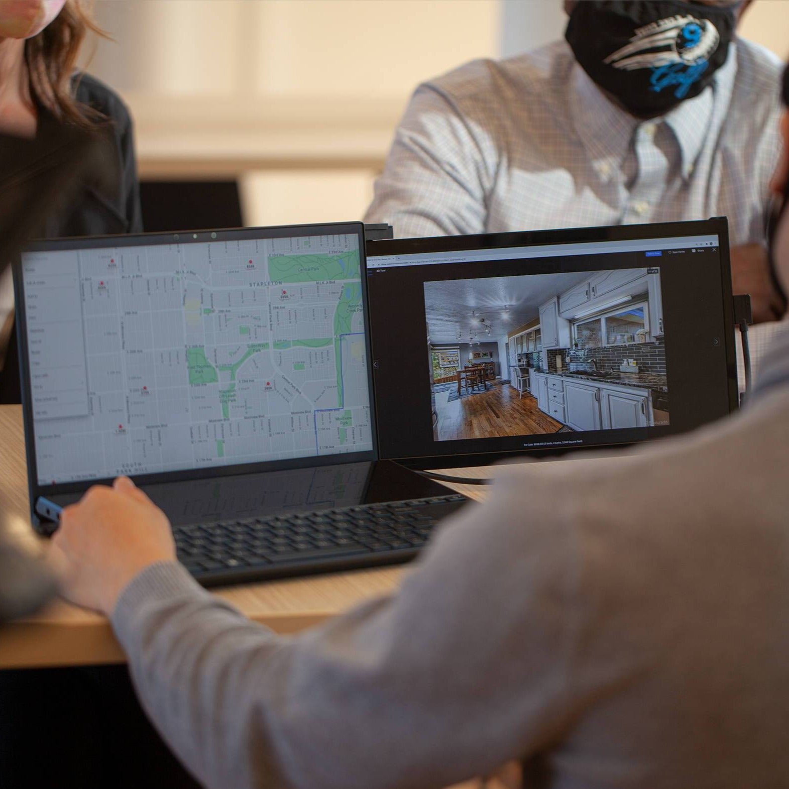 Duex Plus - 13.3" Lightweight Extension Monitor - Mobile Pixels - Storming Gravity