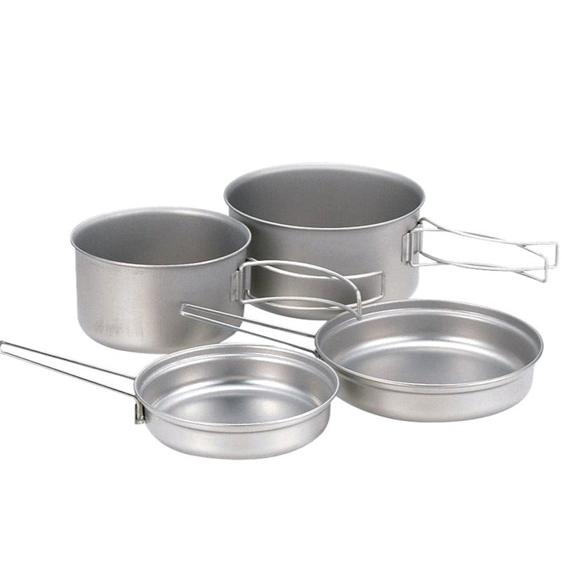Multi Compact Cookset Titanium - Storming Gravity