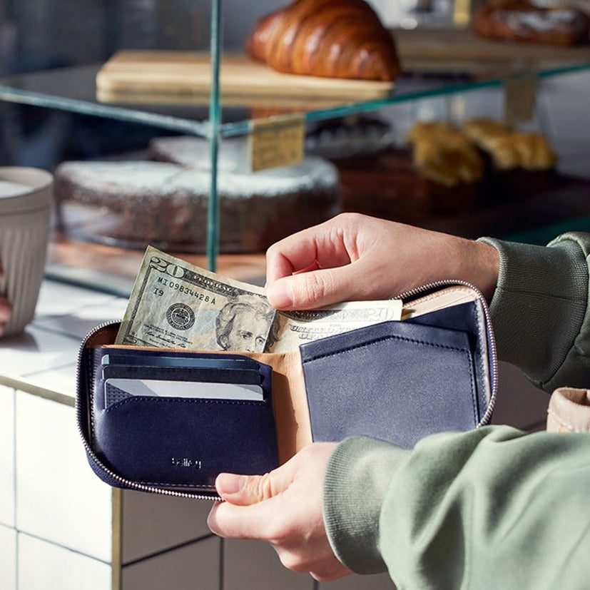 Bellroy Zip Wallet - Storming Gravity