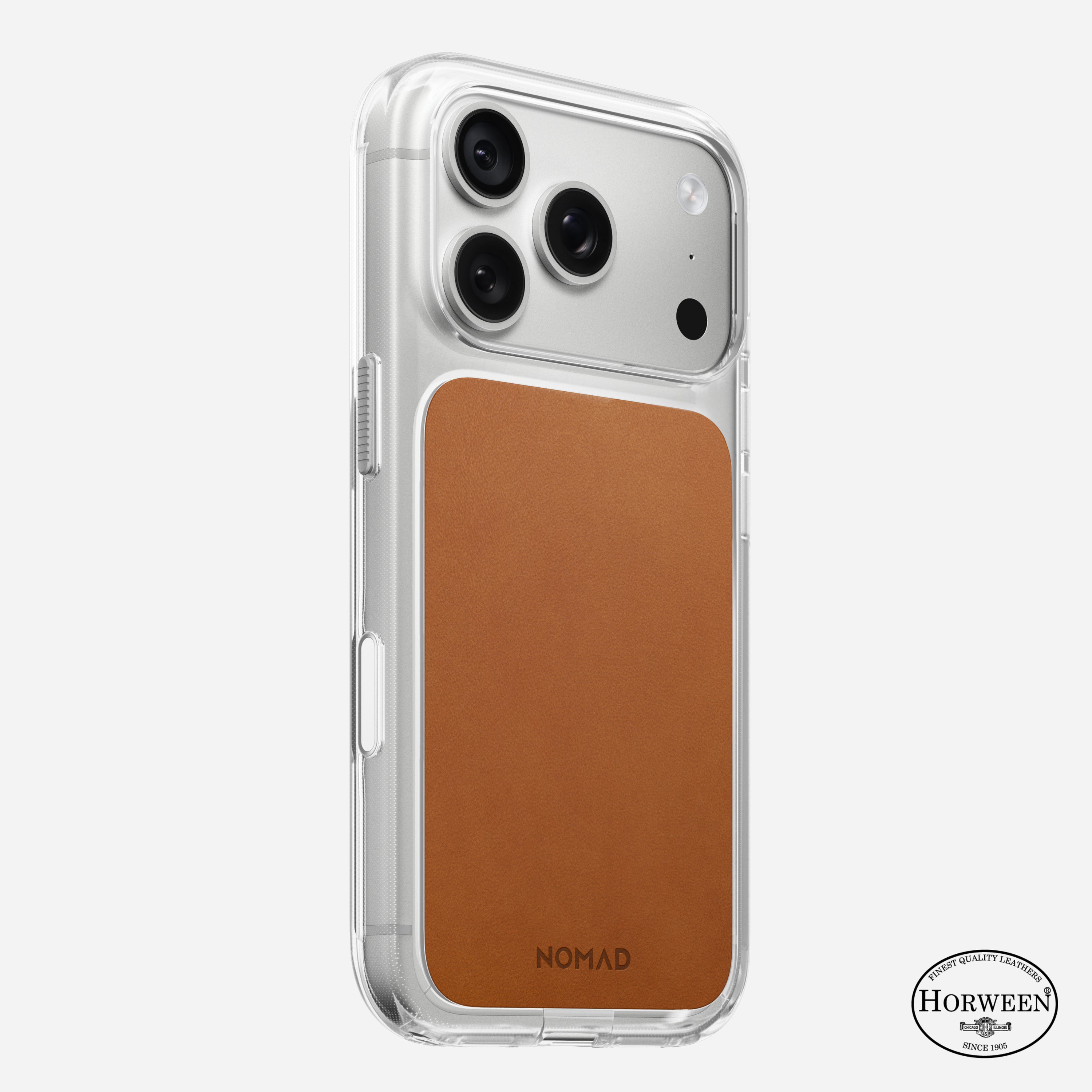 Clear Leather Case