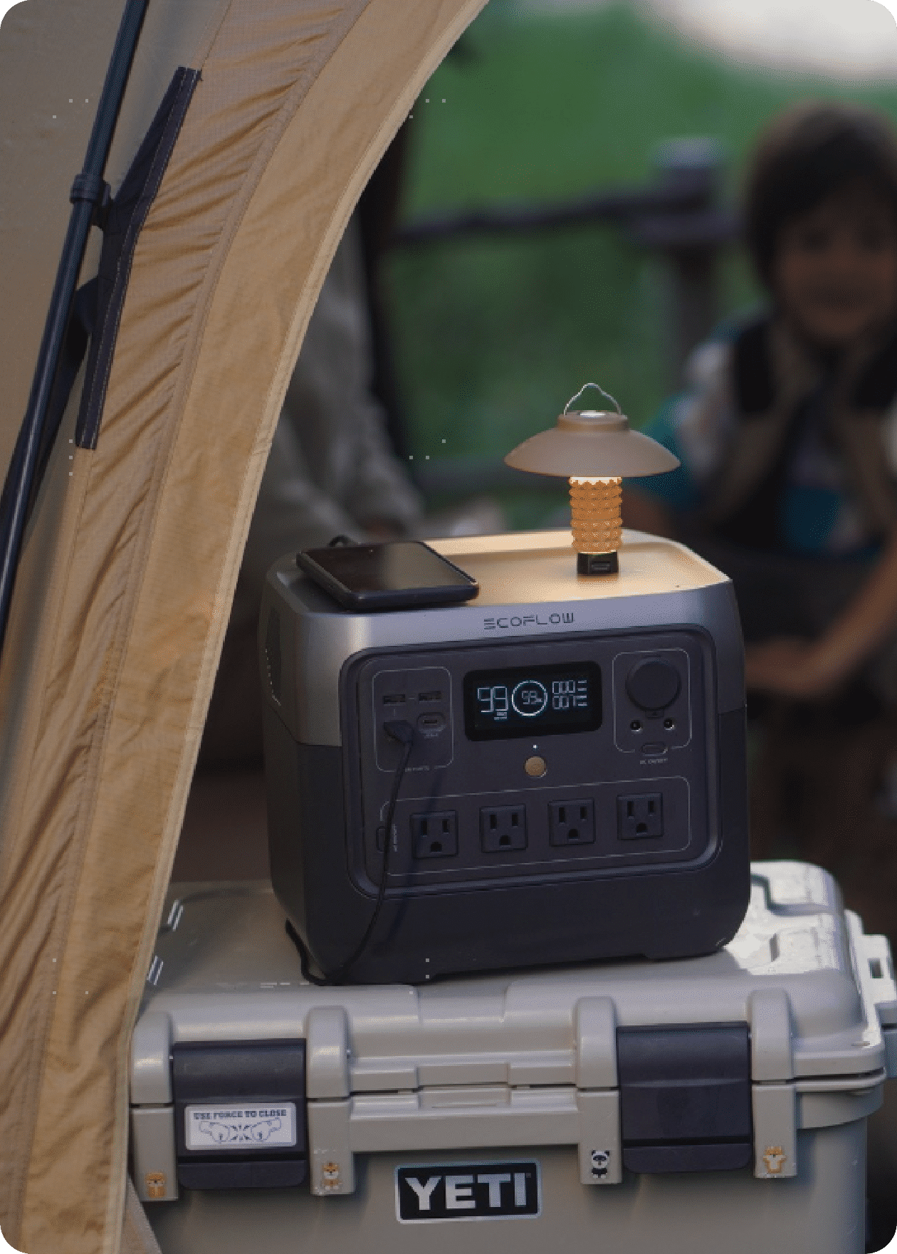 RIVER 2 Pro Portable Power Station 768Wh capacity, 800W Output