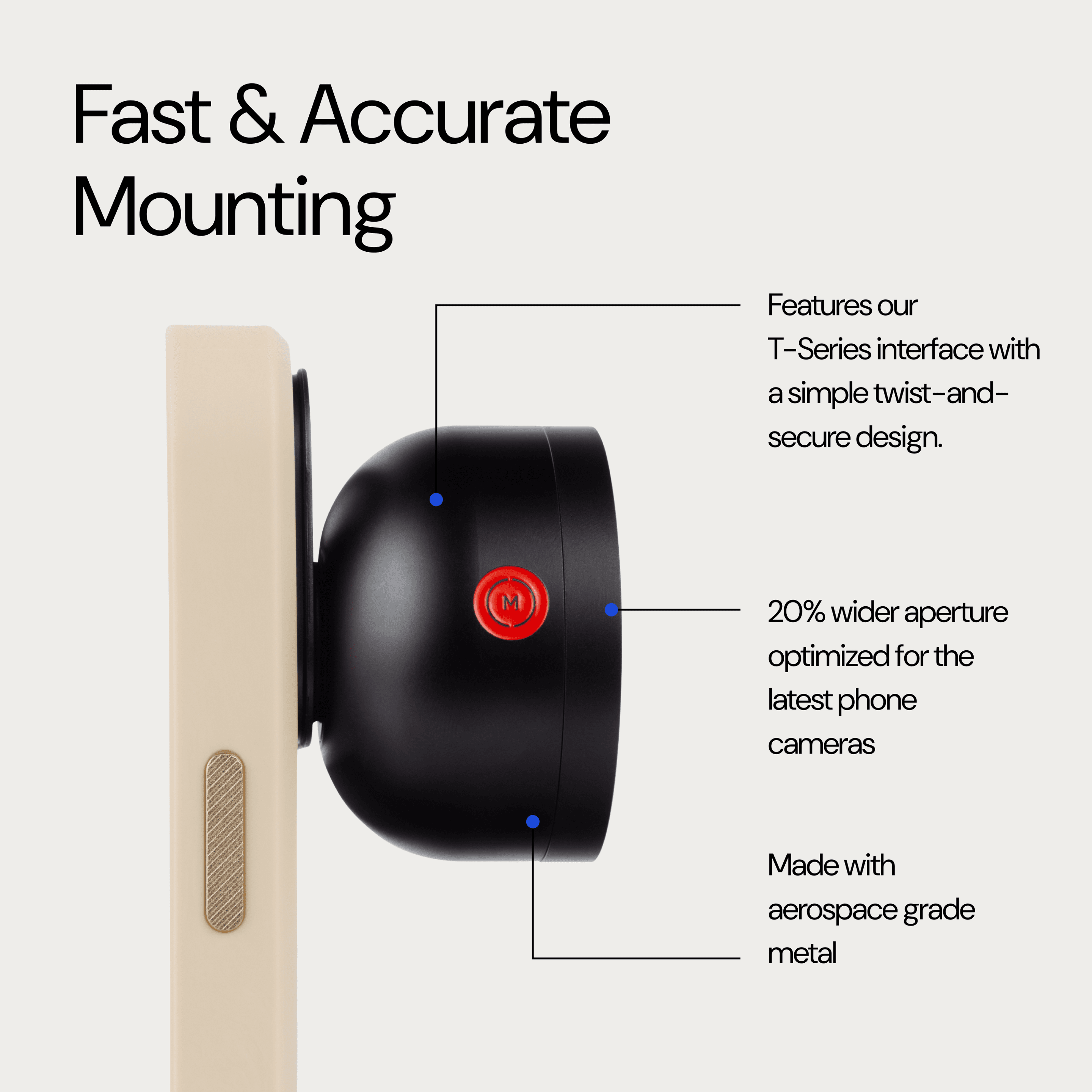 75mm Macro Mobile Lens II - T-Series