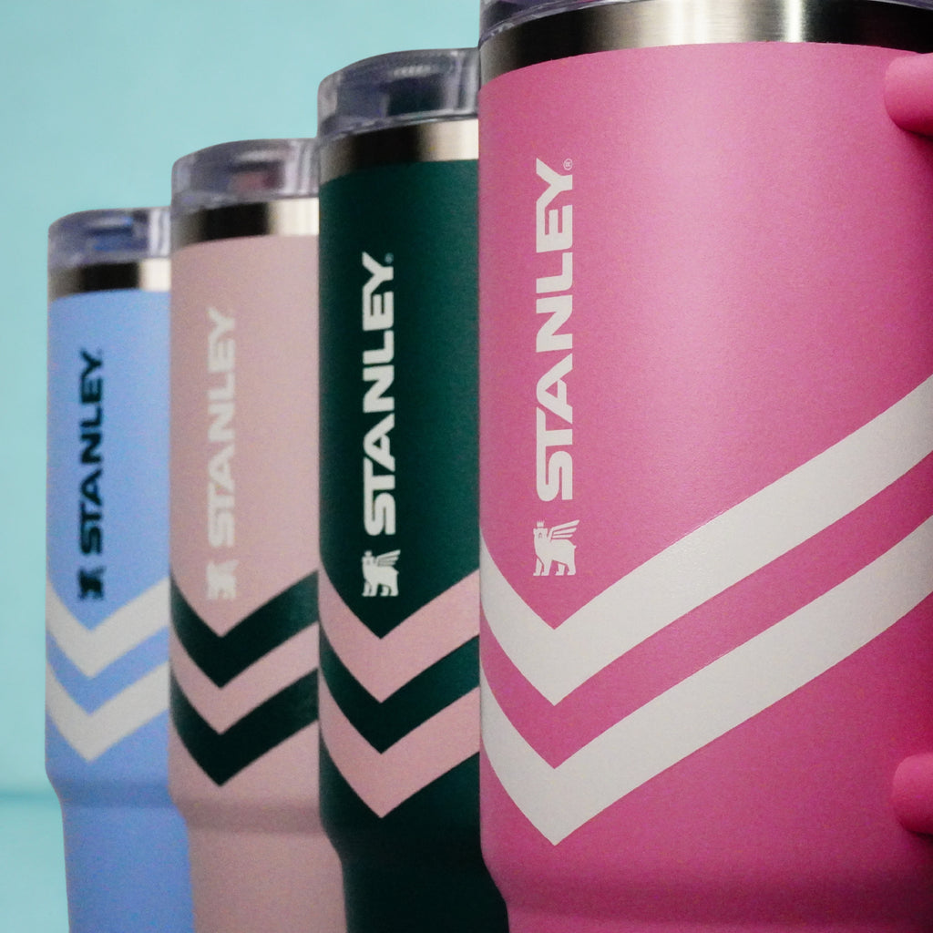 The Quencher Protour Flip Straw Tumbler - Chevron Version