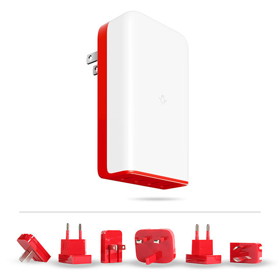 PlugBug Travel Adaptor with Find My