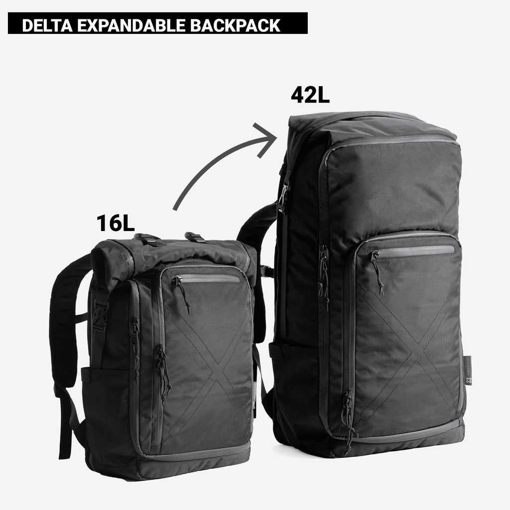 Delta 16-42L Expandable Backpack