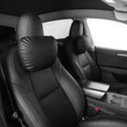 Leather Headrest Pillow for Tesla