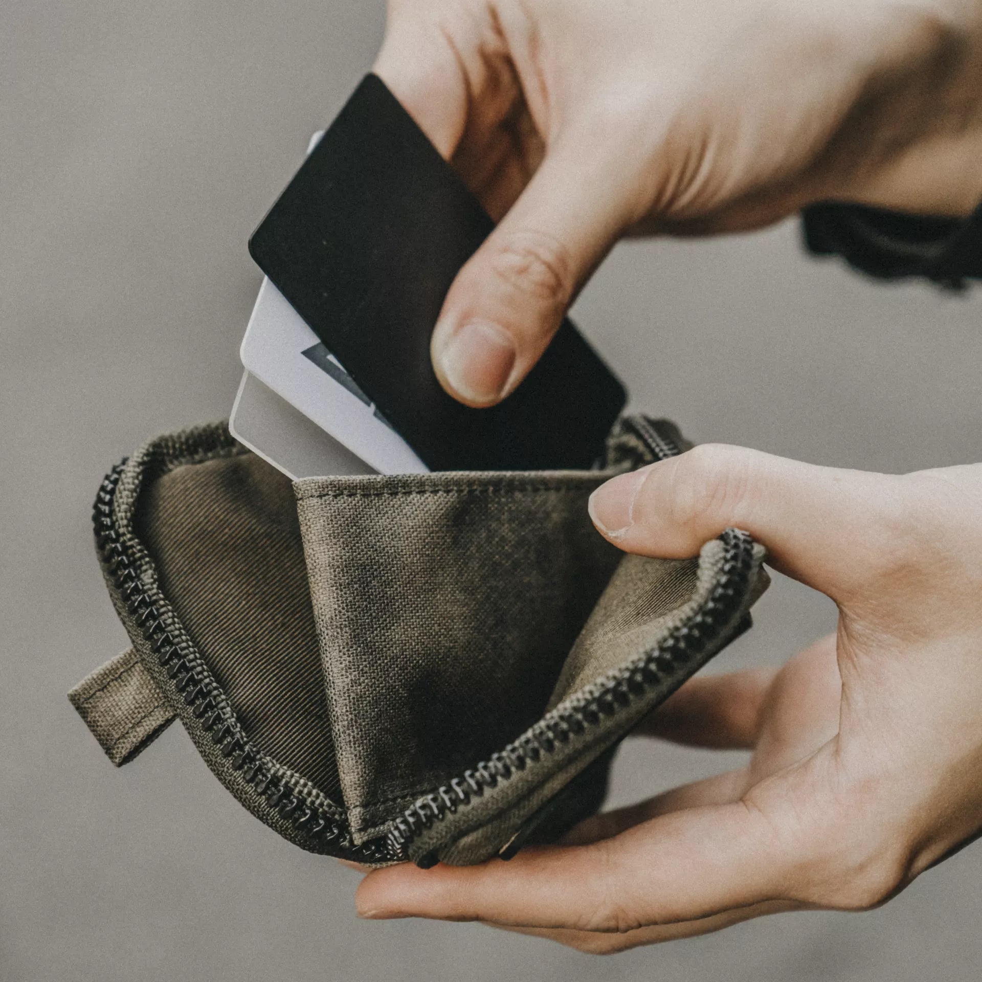 Woodland Camo Leather Essential Wallet - Storming Gravity
