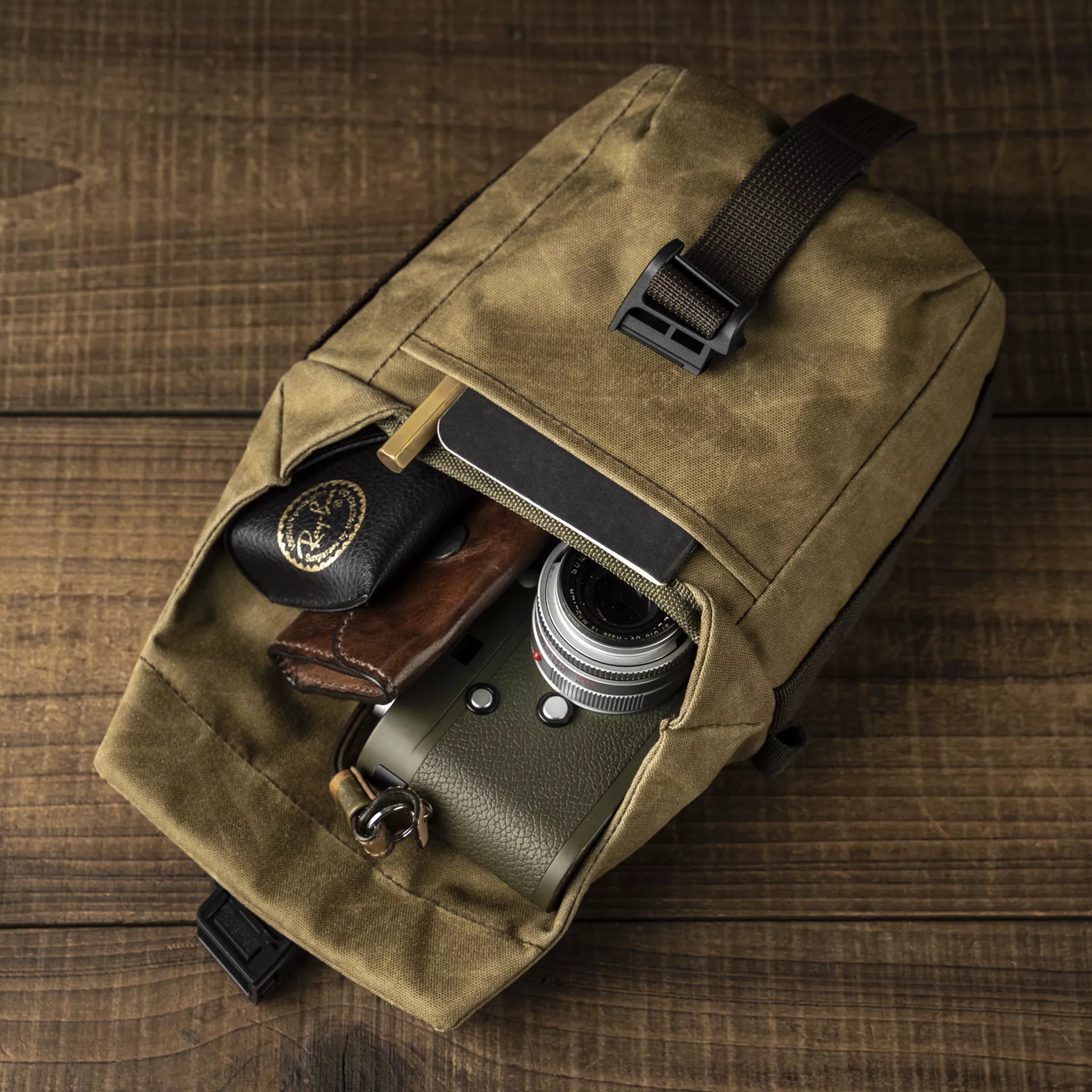 Pilot Canvas Travel Camera Bag 2L Upgraded - Storming Gravity