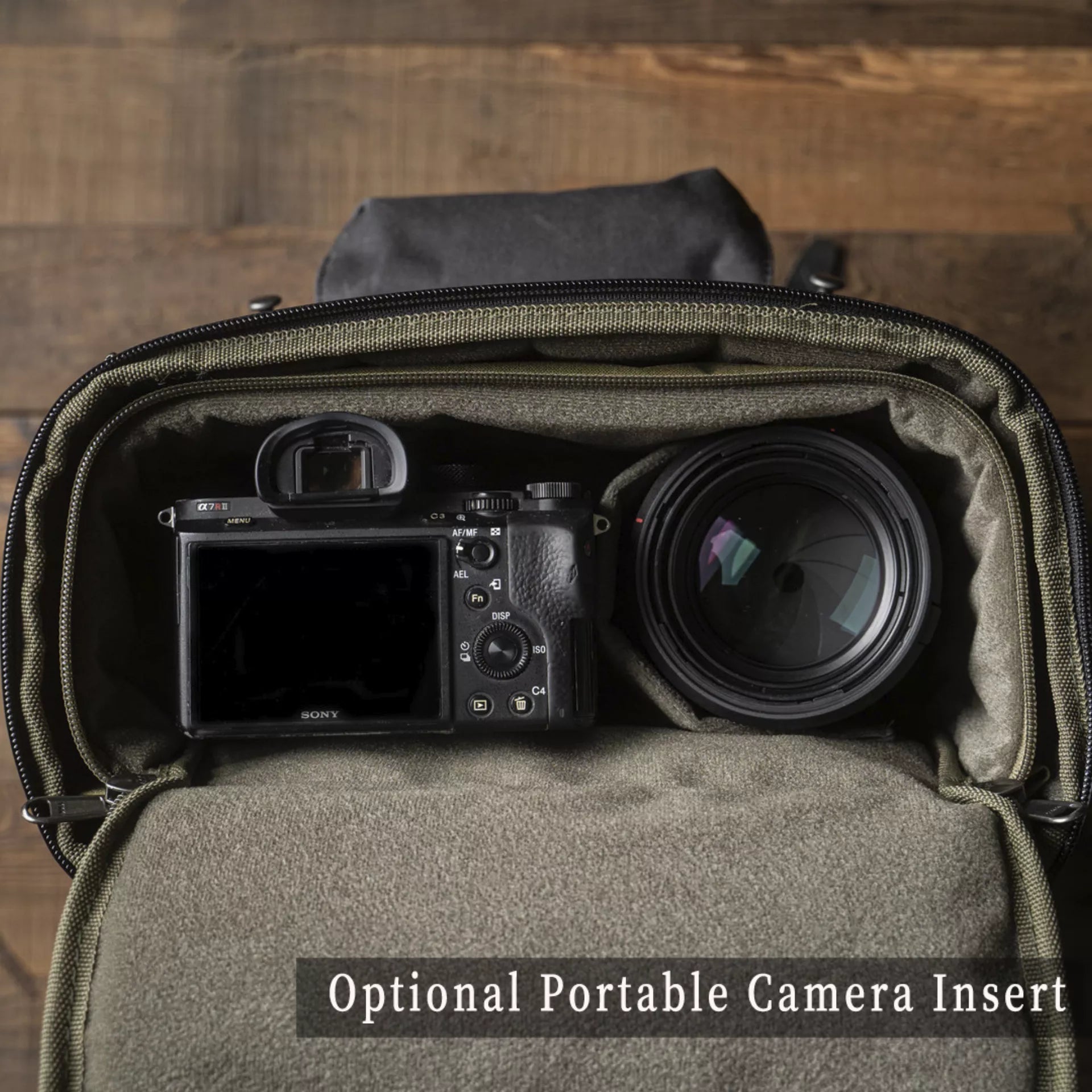 Commander Travel Camera Backpack 21L - Storming Gravity
