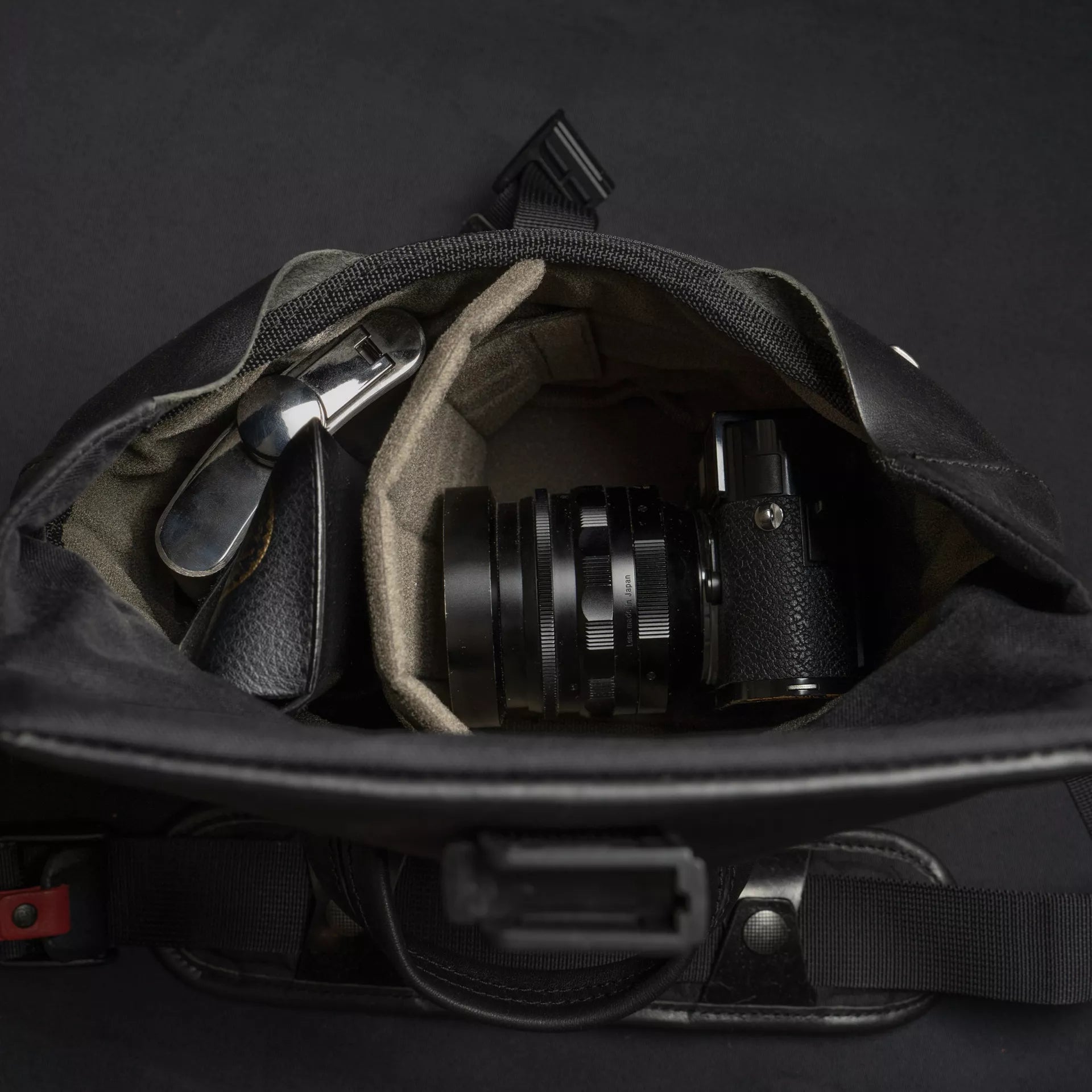 Pilot Leather Travel Camera Bag 3.5L Upgraded - Storming Gravity