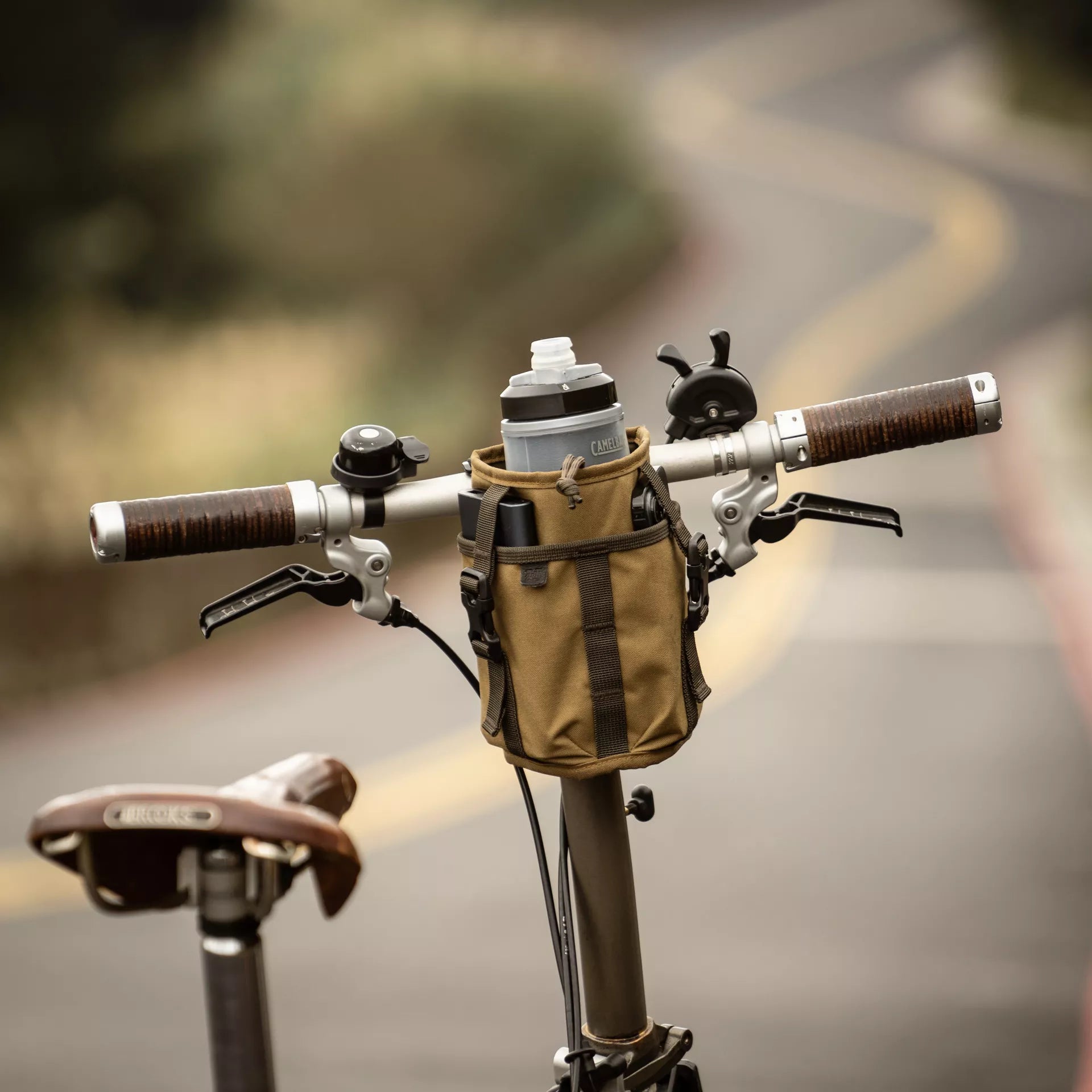 Grab'n Go Front Bottle Pouch for Bicycle