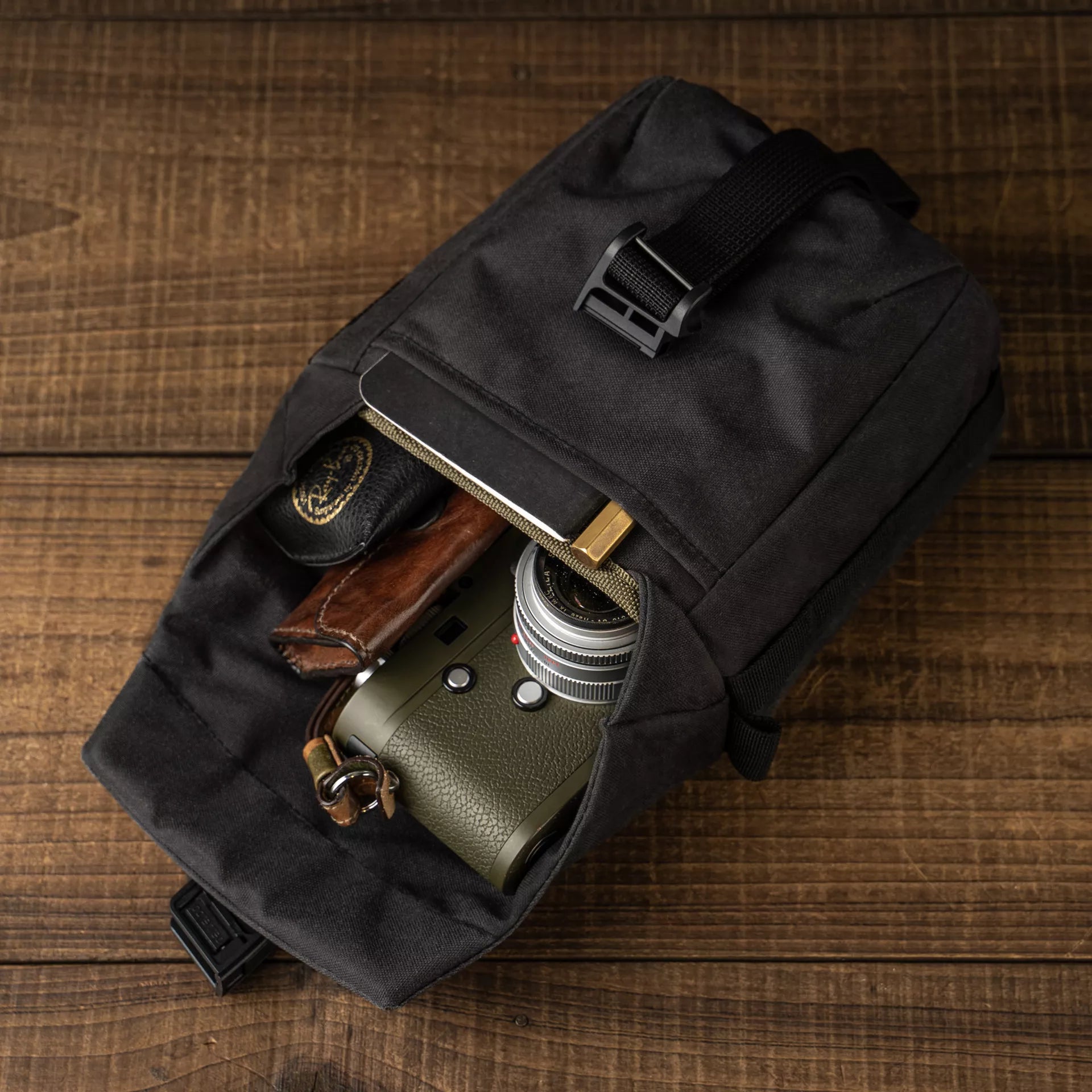 Pilot Canvas Travel Camera Bag 2L Upgraded - Storming Gravity