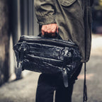 Night Rider Full Leather Sling Bag 9.5L