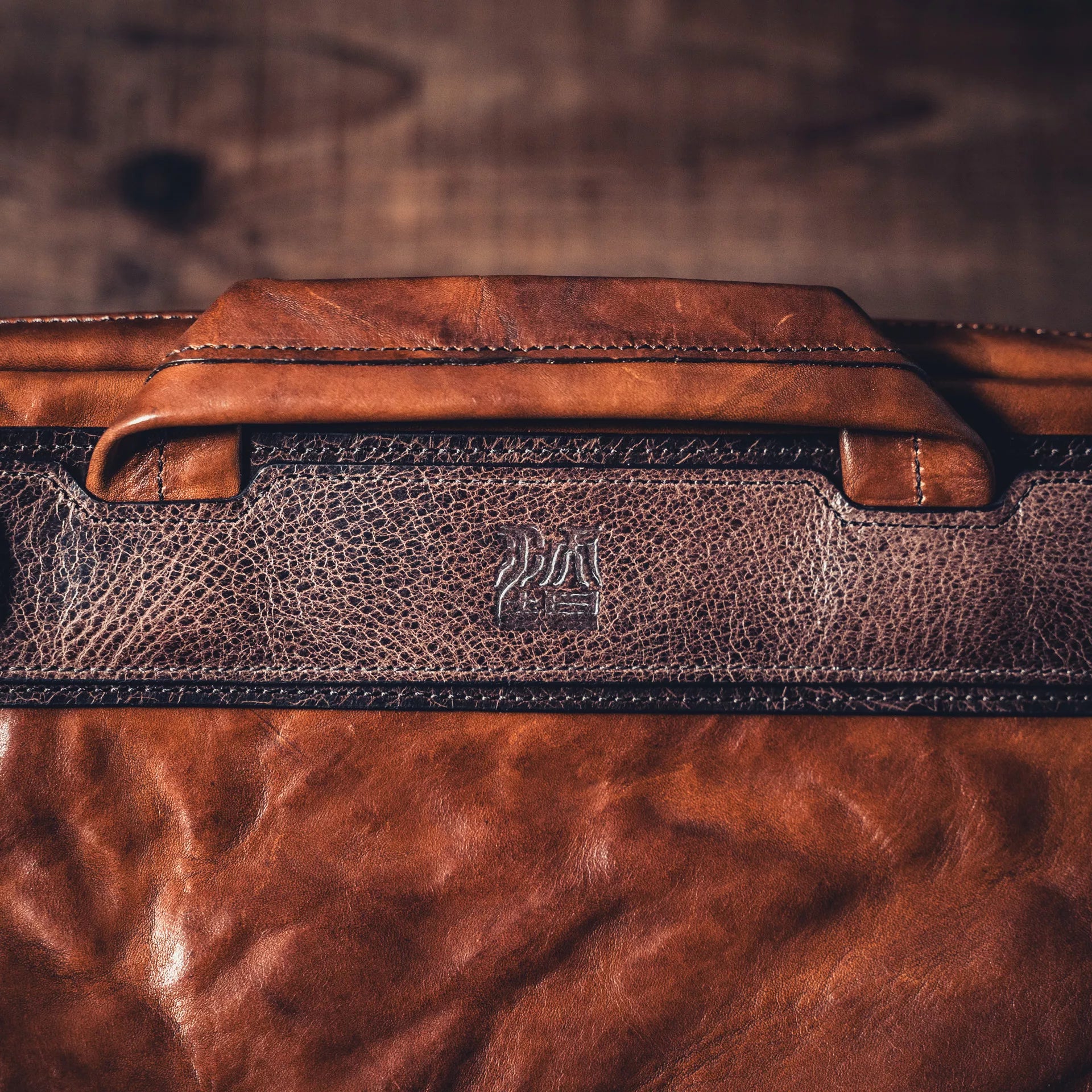 Night Rider Full Leather Sling Bag 9.5L - Storming Gravity