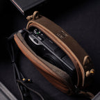 Full Leather Portable Camera Pouch S