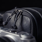 Full Leather Portable Camera Pouch ML