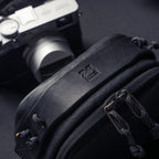 Full Leather Portable Camera Pouch M