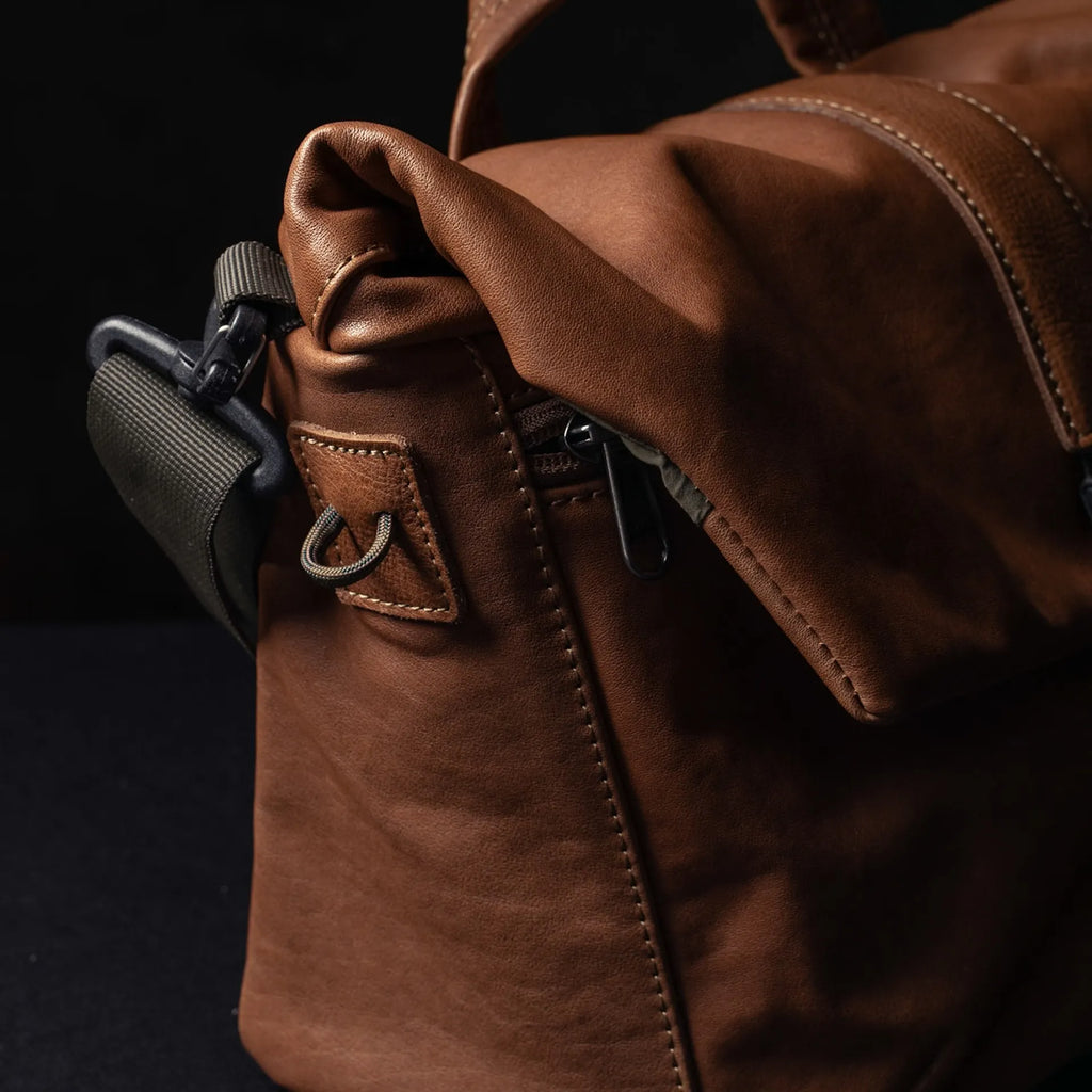 Pilot Leather Travel Camera Bag 3.5L Upgraded