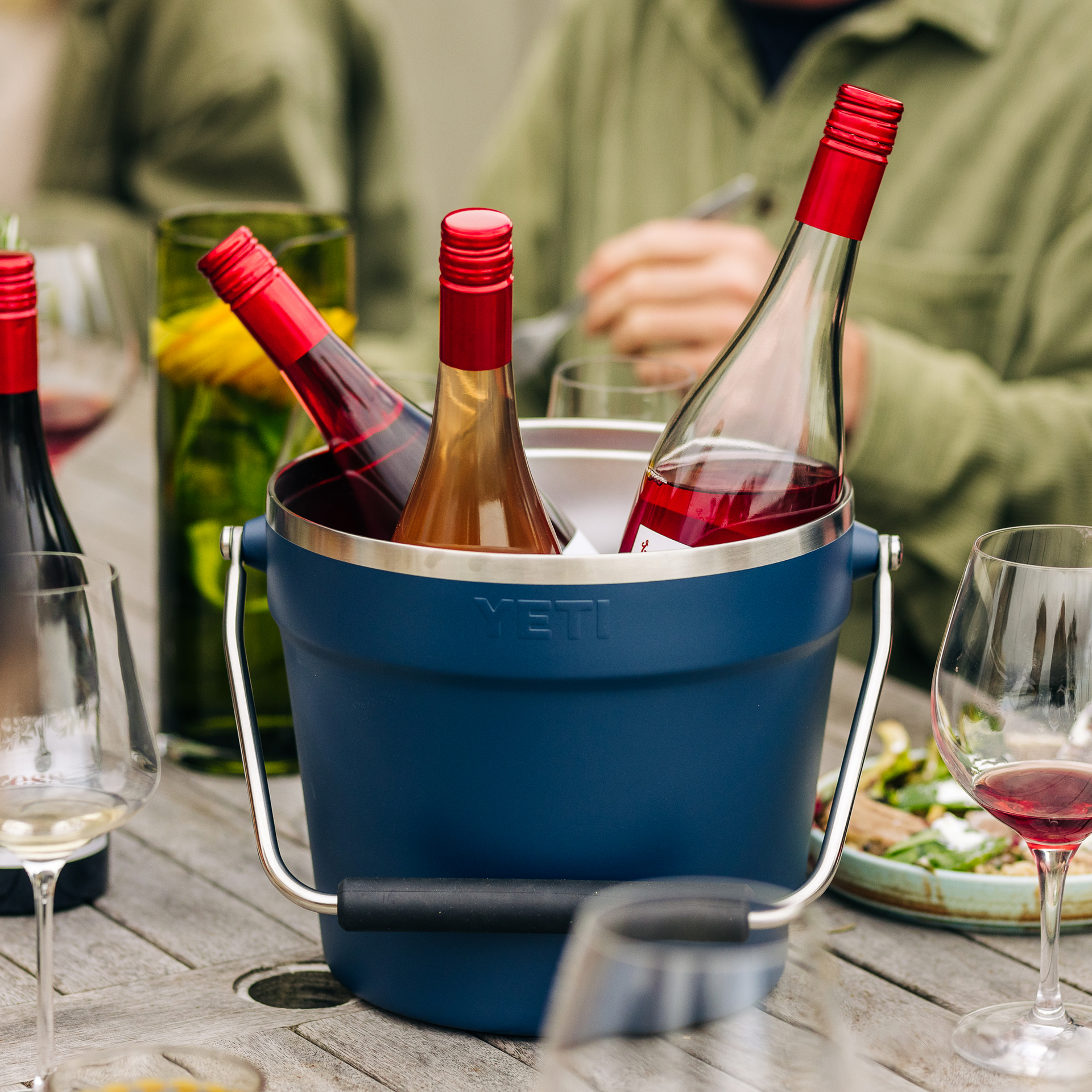 Rambler® Beverage Bucket with Lid - Storming Gravity