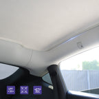 Ice Velvet Static Glassroof Sunshade for Model Y Juniper 2025+