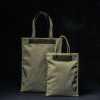 Limited Edition Salt & Pepper Canvas Foldable Shopping Bag Combo Set - 5L & 18L