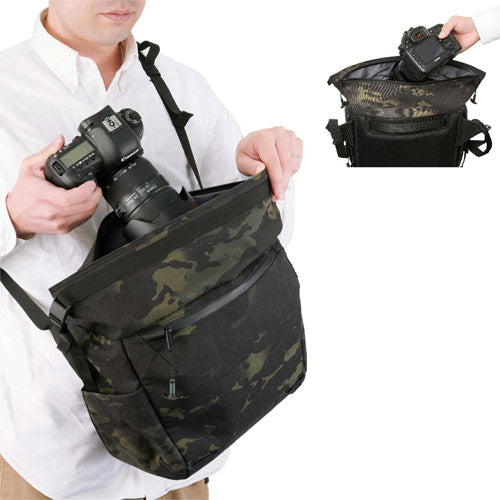 Field Roll-top Shoulder Camera Bag