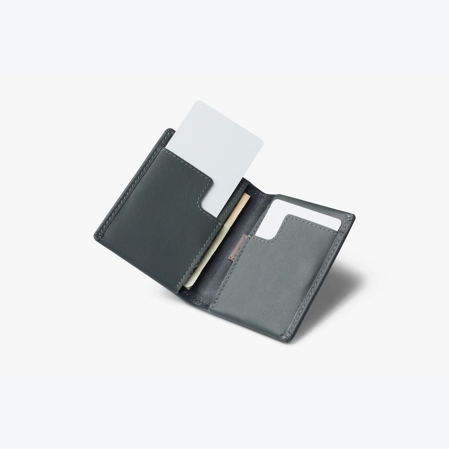 Bellroy Slim Sleeve | Leather Bifold Wallet for Minimalist - Storming Gravity