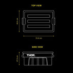 53L THOR Stackable Storage Box