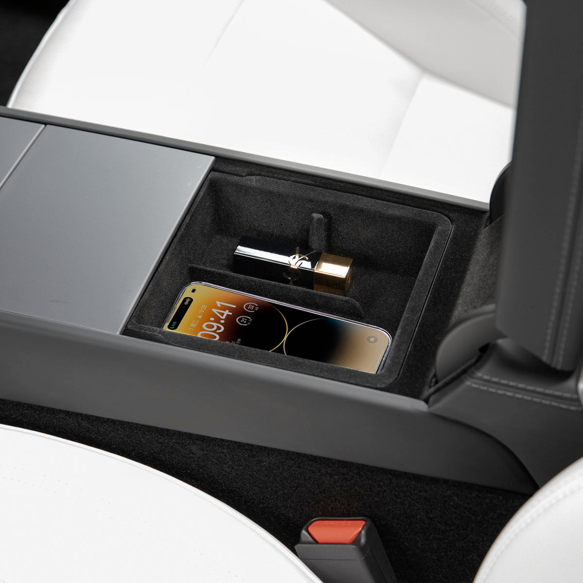 For Tesla Model 3 Highland 2024 Center Console Armrest Storage Box