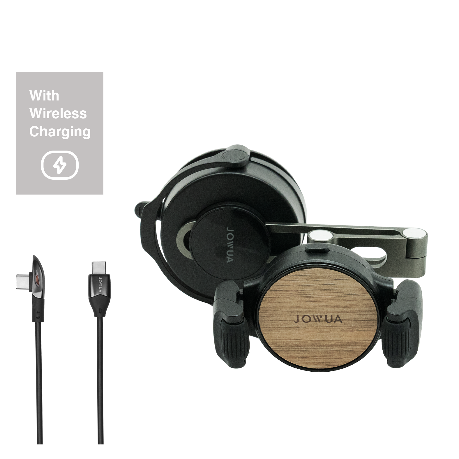 6D Tesla Compatible Invisible Foldaway Car Mount (Universal Roller Mount)