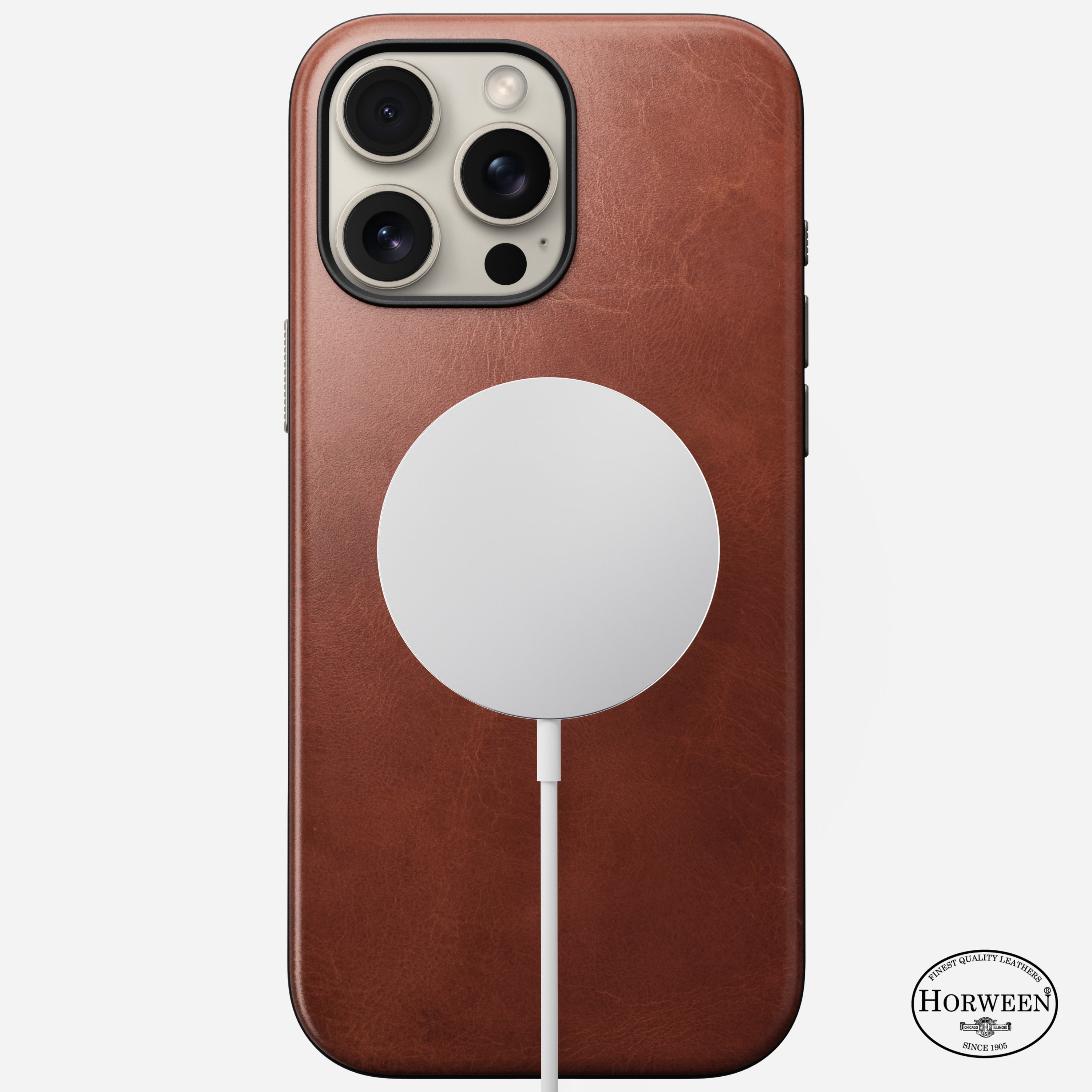 Modern Leather Case for iPhone 16 Series (Horween®)